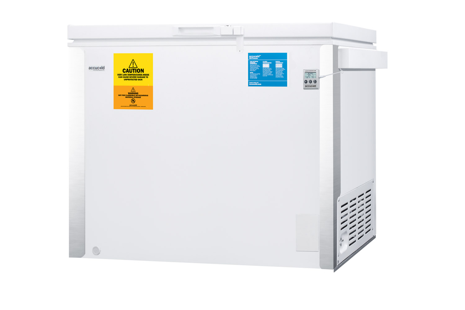 Laboratory chest freezer capable of -30 C (-22 F) operation; replaces FCL88